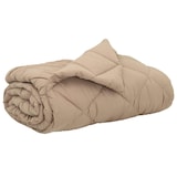 thumbnail of vidaXL Sommerdecke Taupe 220 x 240 cm Mikrofaser