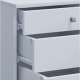 thumbnail of Lona Büro Kommode , Schubladenabschnitt, Kassette auf Rädern mit 4 Schubladen Weiß.