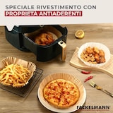 thumbnail of Fackelmann Carta da forno per friggitrice ad aria 50 pz, Vassoio per friggitrice rotondo, stampo monouso in polpa di legno, max 230 °C, 20x4,5 cm