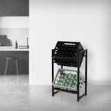 thumbnail of ML-Design Getränkekistenregal für 2 Kisten – 47x31x75,5 cm, aus Stahl, freistehend, stabiles Kistenregal für Getränkekisten, Bierkisten oder