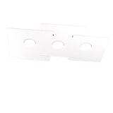 thumbnail of Lámpara de techo LED ECHO Top Light de metal blanco rectangular con 3 portalámparas Gx53