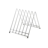 thumbnail of Filtex set 8 porta taglieri acciaio cromato 6 posti cm 26x31 H 27