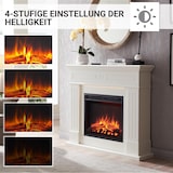thumbnail of Elektrokamin BALDERIA Leandros -  Elektrischer Standkamin - Weiss