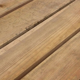 thumbnail of Tavolo pic nic 180x120x70 cm in legno con panche da campeggio