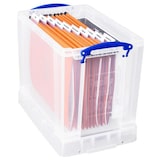 thumbnail of Really Useful Box Kunststoff Aufbewahrungsbox 19 L Transparent 39,5 x 25,5 x 29 cm