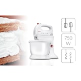 thumbnail of MPM MMR-16Z Batidora Amasadora Repostería con Bol 3,4 L, 5 Velocidades+Turbo, Bol Giratorio, Accesorios Acero Inox. 750W Blanco