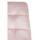 thumbnail of DELUKE® Esszimmerstuhl VOUL - Pink, Samt Gesteppter Polsterstuhl Küchenstuhl mit Bodenschonern Esszimmerstühle Stuhl Küche