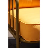 thumbnail of METRO Professional Set de terrasse HONEY, 3 pièces, acier/polyester, 2 fauteuils, 1 table,  or/jaune