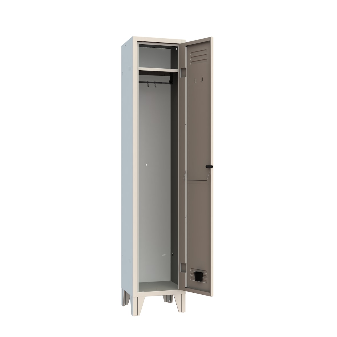 armet armadio monoblocco dim 360x330x1800h 1 posto serie classico in metallo