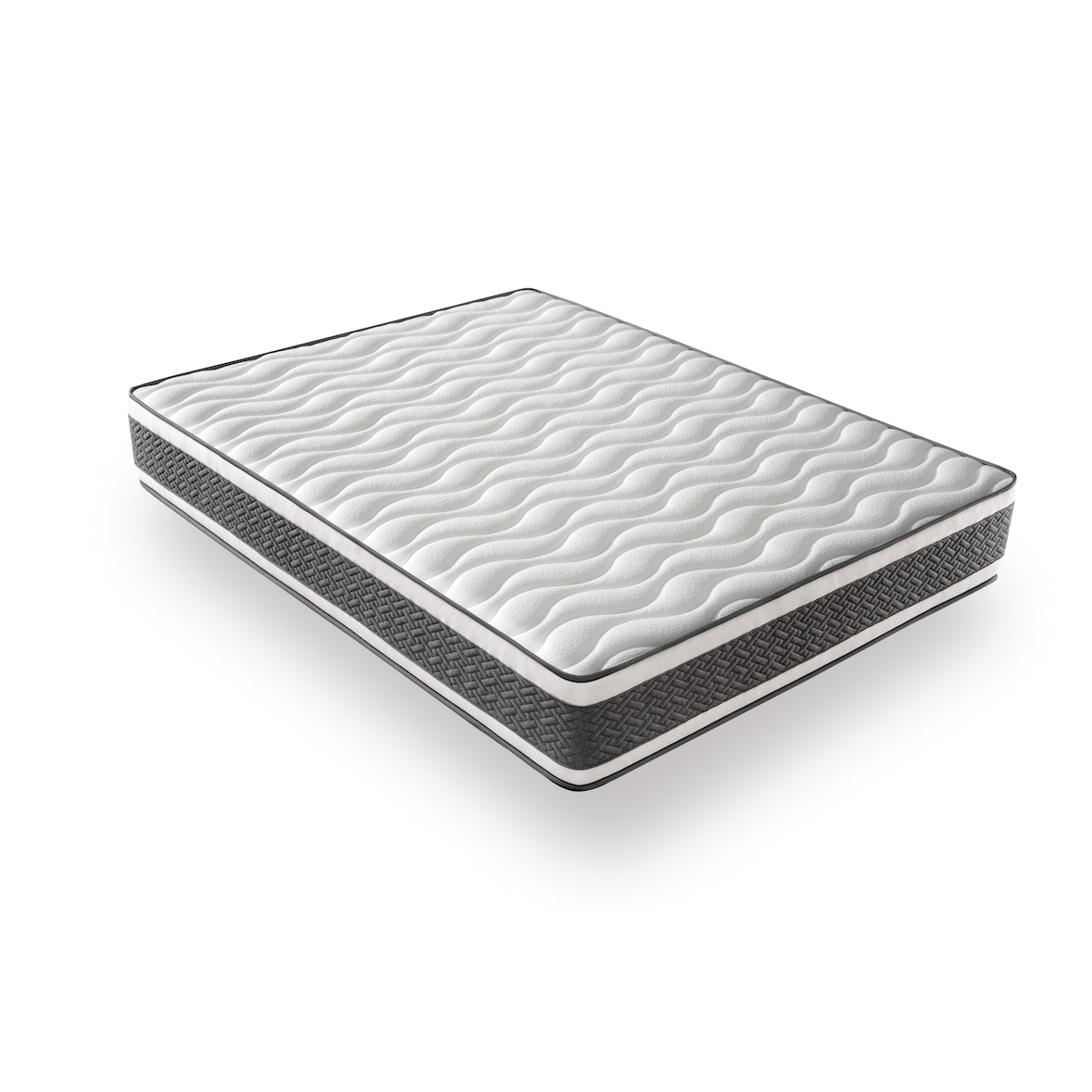 Colchón 135x190 cm Montecarlo Máxima Muelles Ensacados PREMIUM VITAL, Altura 25 cm, Máxima Transpirabilidad, Reversible (Cara Invierno/Verano)