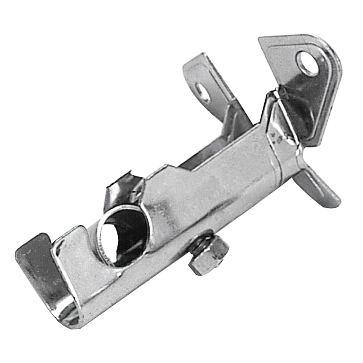 Soporte Barra 12 mm. Cromo Frontal