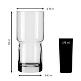 thumbnail of Libbey Cooler -NEWTON- 473 ml, 16 oz Ø: 7,5 cm, H: 16 cm