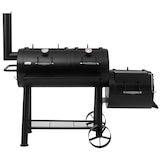 thumbnail of Tepro Massiv Smoker Indianapolis,  Edelstahl, 184 x 153 x 88 cm, schwarz