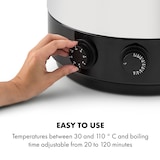 thumbnail of KonfiStar 50 Einkochautomat Getränkespender 2500W 50L Edelstahl Silber