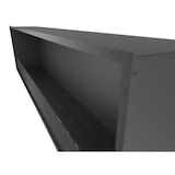 thumbnail of Lareira embutida a bioetanol Inside Black 2000 - Preto fosco, com vidro, queimador de 6 L, design moderno