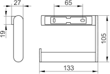 thumbnail of KE Toilettenpapierhalter PLAN of For Alu