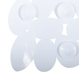 thumbnail of MSV - Tappetino da bagno 53x53 cm design pietra in bianco