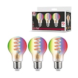 thumbnail of Paulmann Filament 230 V Smart Home Zigbee 3.0 Ampoule LED E27  3x470lm 3x6,3W RGBW+ gradable Doré 29163
