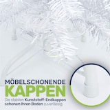 thumbnail of Weißer Weihnachtsbaum 90 cm künstlicher Tannenbaum 100 Spitzen
