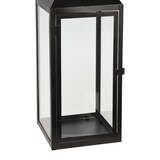 thumbnail of 2er Set Gartenlaternen Laternen Metall Windlicht Schwarz H23/39cm