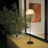 thumbnail of Lumisky Lámpara de pie inalámbrica FAROE RGB de 160 cm de altura Polirratán Beige