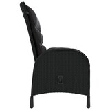 thumbnail of Helloshop26 - Conjunto de muebles de jardín tipo bistró de 5 piezas de resina de mimbre negro 02_0014550