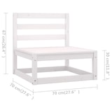 thumbnail of vidaXL 5-tlg. Garten-Lounge-Set mit Kissen Kiefer Massivholz