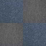 thumbnail of 40 x Tapijttegels - Storm Blauw en Zwart - 50x50cm 10m2