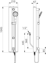 thumbnail of Delabie DU-Elem.SECURITH. Therm. sequentiell Anschl.verd. m.Handbr.