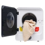 thumbnail of Wäschetrockner 3/4,5 kg 830W mit Überhitzungsschutz 5 Programmen wandmontierbar in Weiß 60x40x50 cm für platzsparende Nutzung und effiziente Trocknung