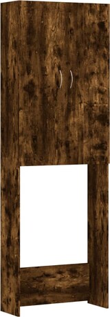 thumbnail of vidaXL Waschmaschinenschrank Räuchereiche 64x25,5x190 cm