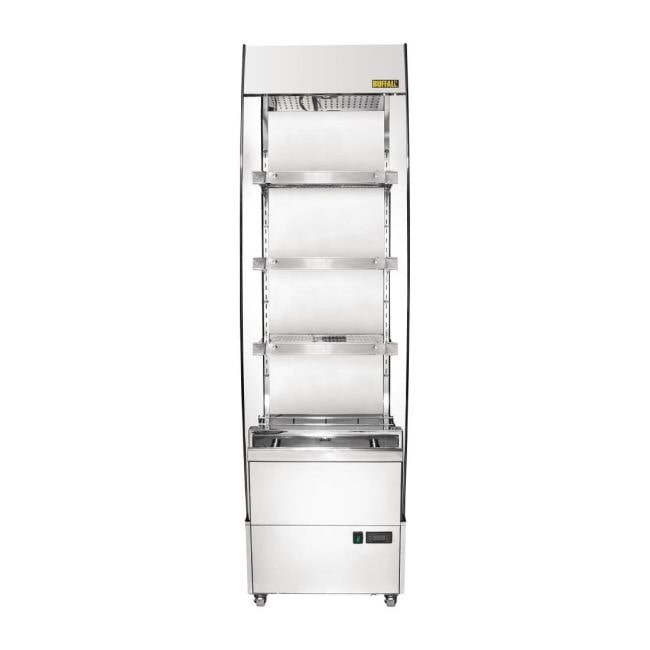 Buffalo Slimline verwarmde vitrine 220L