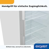 thumbnail of Exquisit Getränkekühlschrank GKS350-1-GT-280D weiss | Nutzinhalt: 320 L | LED-Beleuchtung | Umluftkühlung | Standgerät