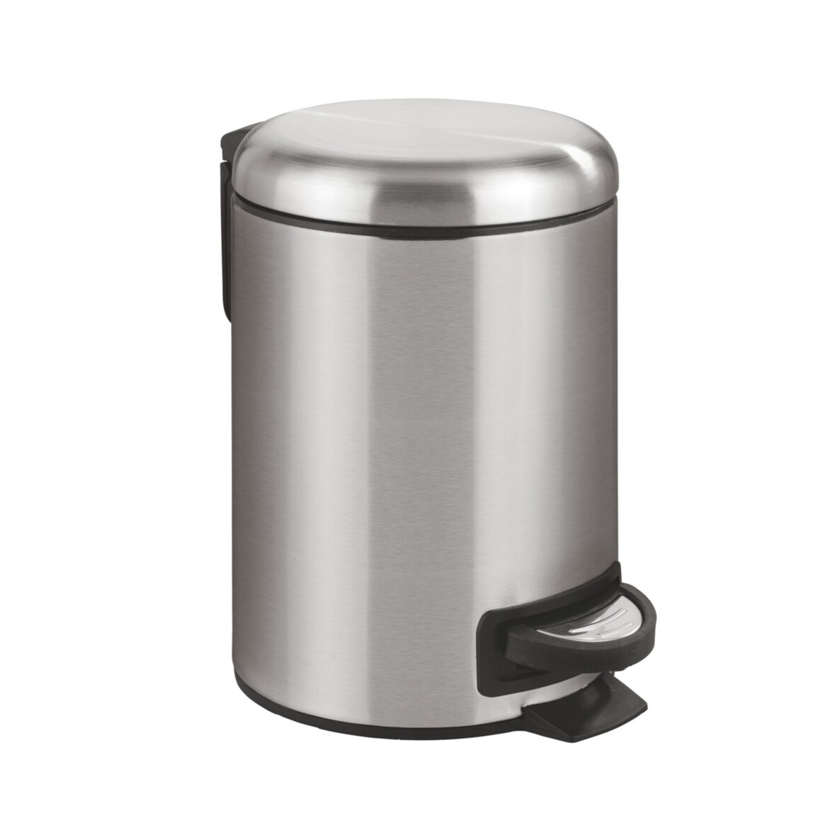 WENKO Kosmetik Treteimer Mod. Leman Easy Close Edelstahl 3L