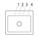 thumbnail of Villeroy&Boch Spülbecken, Küchenspüle Subway 60 S Stone White 600x510mm, Unterschrankbreite 60cm