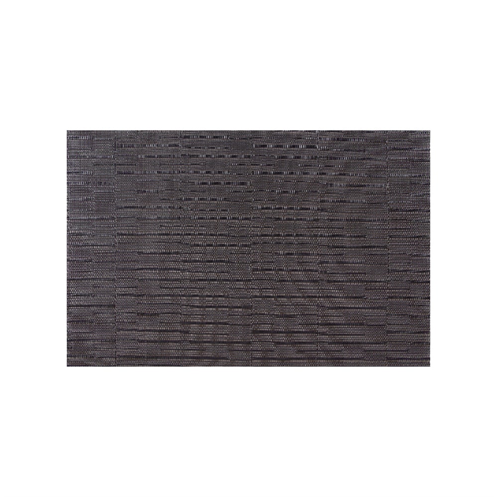 Garcia de Pou 12 Unités - Sets De Table Trame 45X30 Cm Noir Pvc