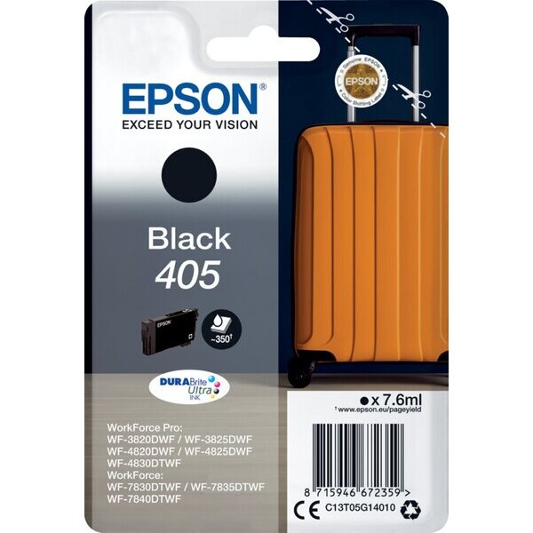 Epson Ink 405 Black Schwarz (c13t05g14010)