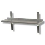thumbnail of Ripiano 190x40x4 mensola singola acciaio inox cucina ristorante pizzeria RS7584