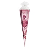 thumbnail of Roth Schultüte 85cm eckig Ballerina Glitter u Rüschenborte