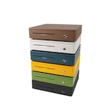 thumbnail of Kassenlade M405 Color Vollmetall 8 Münz- & 4 Schein-Fächer Schloss blau