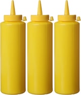 thumbnail of Juegos de botes dispensadores - 3 piezas, HENDI, 0,2L, Transparente, 3 uds., ⌀50x(H)185mm