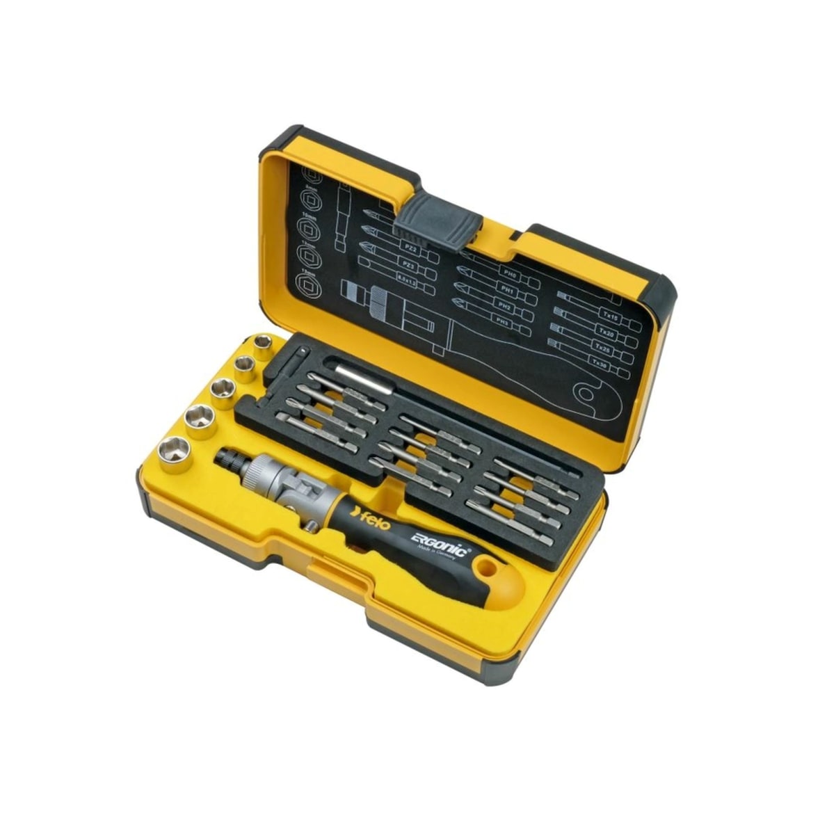 Felo XL Strongbox Werkzeugsatz 20 tlg. - 6072006