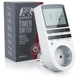 thumbnail of BEARWARE 1x Zeitschaltuhr LCD-Display / 3680W / 10 konfigurierbare Programme