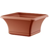 thumbnail of ArtPlast - Vierkante pot van 30 cm met terracotta schotel