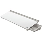 thumbnail of Nobo Lavagna / Blocco Note Portatile, con Pennarello e Cassetto Portaoggetti, Cancellabile a Secco e Senza Cornice, 458 x 154 mm - Bianco Brillante