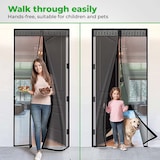 thumbnail of VerminBuster Vliegengordijn Magnetisch - Luxe Deurhor - 210 x 100 cm - Deurgordijn - Horgordijn Deur