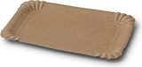 thumbnail of BIOZOYG 250 Stück Einwegteller 10 x 16 cm Pappteller, biologisch abbaubar, braun, rechteckig, recyclingfähig, robust Bioteller, Einweggeschirr