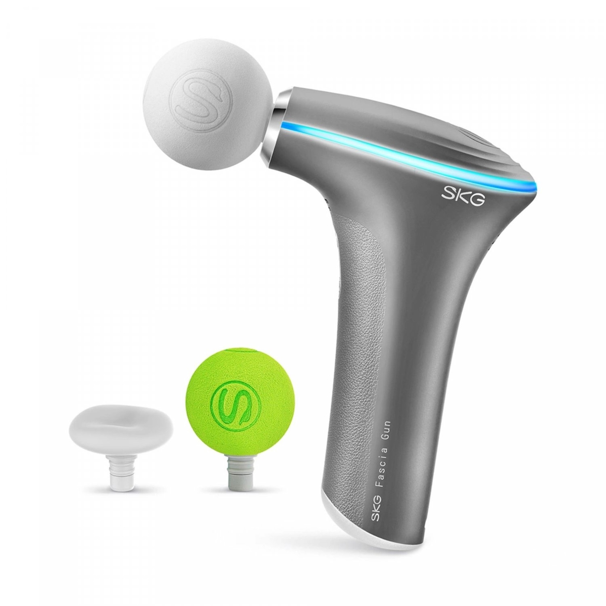 F5-EN Massagepistole für den ganzen Körper USB-C Kabel 1800 mAh Grau