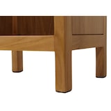thumbnail of Teak-Hochschrank HWC-M70, Badschrank, 2 Türen 5 Fächer, hochwertiges B-Grade-Teak (Kernholz, 20-30 Jahre) 181x41x35cm