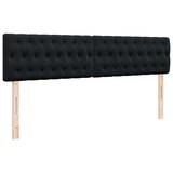 thumbnail of vidaXL Ottoman-Bett mit Matratzen & LEDs Schwarz 160x200 cm Samt